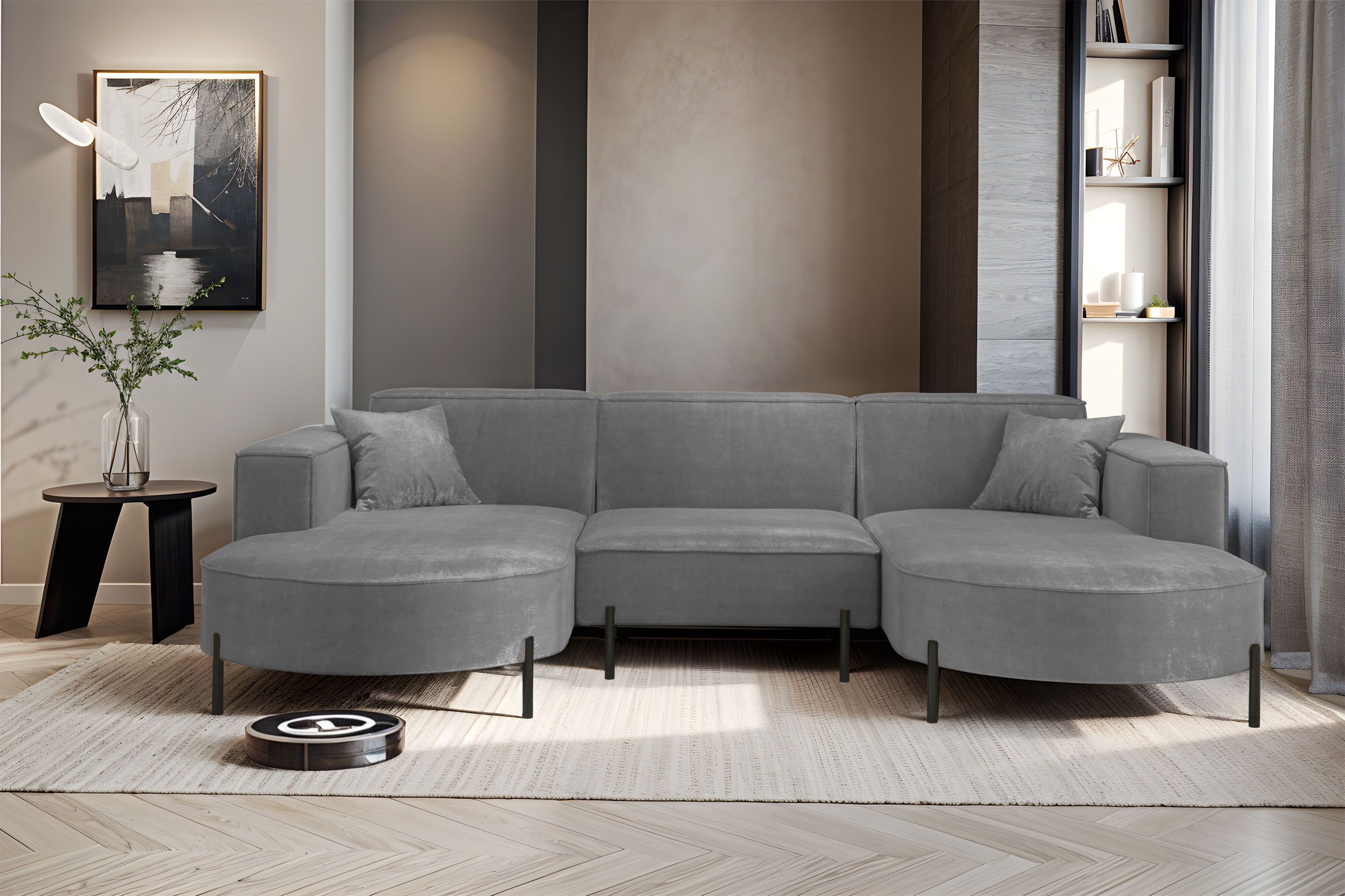 Parma U Hills Ecksofa U-Form